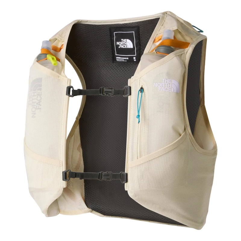 The North Face Unisex Sunriser Run 8 Vest, Desert Stone/Rust Orang, S