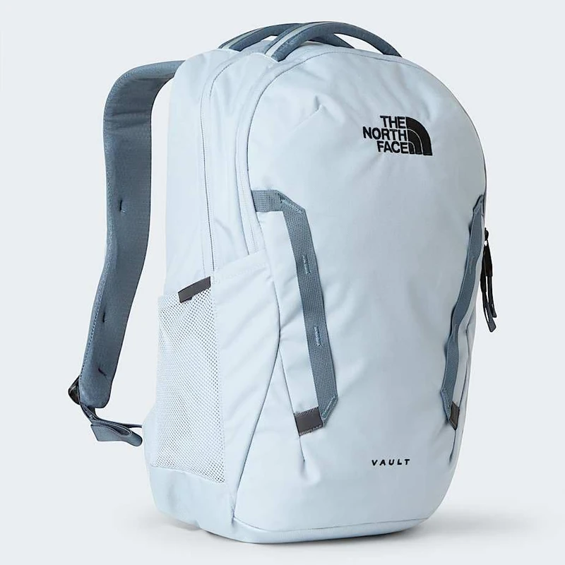 The North Face Unisex Vault 27L Backpack, Frost Grey/Granite Grey