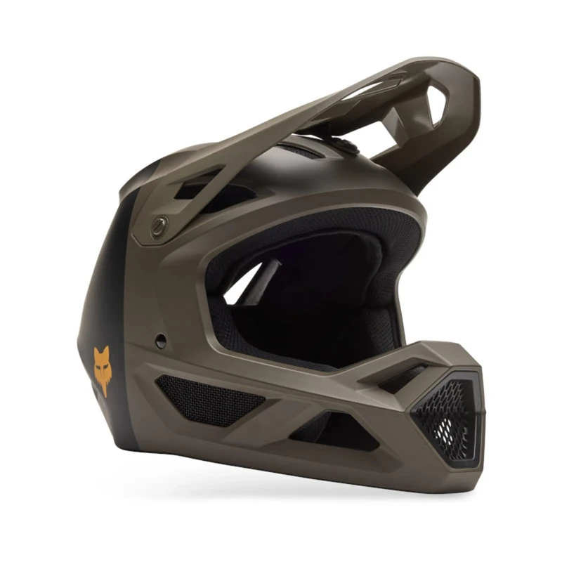 FOX JUNIOR BIKE HELMET RAMPAGE 5050 MILITARY YM