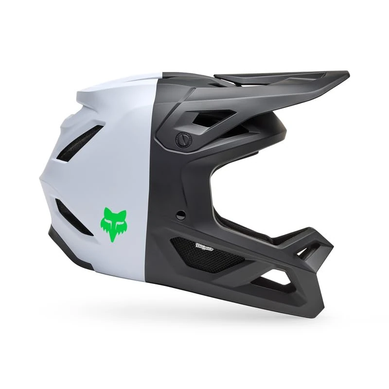 FOX JUNIOR BIKE HELMET RAMPAGE 5050 BLACK/WHITE YS