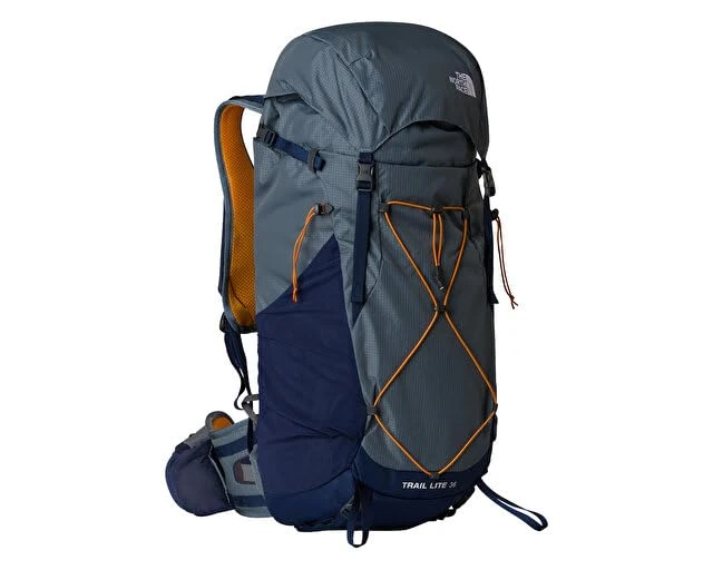 The North Face Unisex Trail Lite 36L Backpack, Granite Grey/Summit Nav