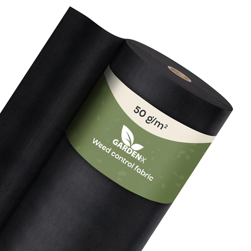 GARDENIX Garden Fleece Weed Control Fabric - 3.2 x 100 m Black
