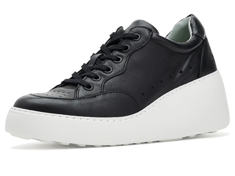 Fly London Women's DERK742FLY Sneaker, Black, 8 UK