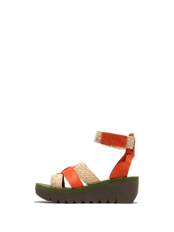 Fly London YORY430FLY, Sandal Women's Fashion Shoes, SCARLET, 7