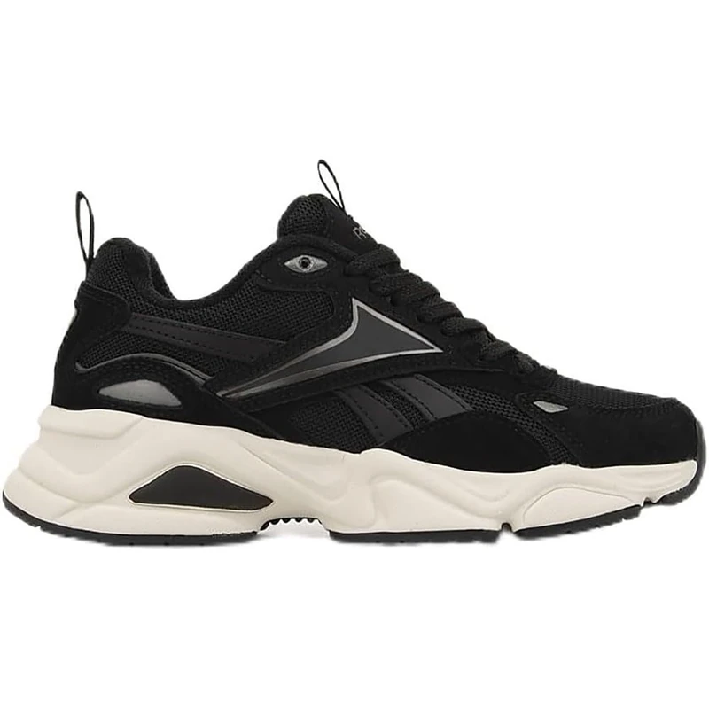 Reebok Women's Charge Run Trainers, Black/Vintage Chalk/New Titanium, 40.5 EU