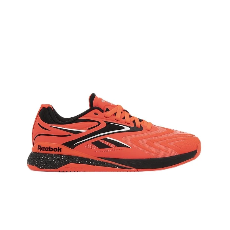Reebok Unisex Nano X5 Edge Trainers, Flash Orange/FTWR White/Black, 41 EU