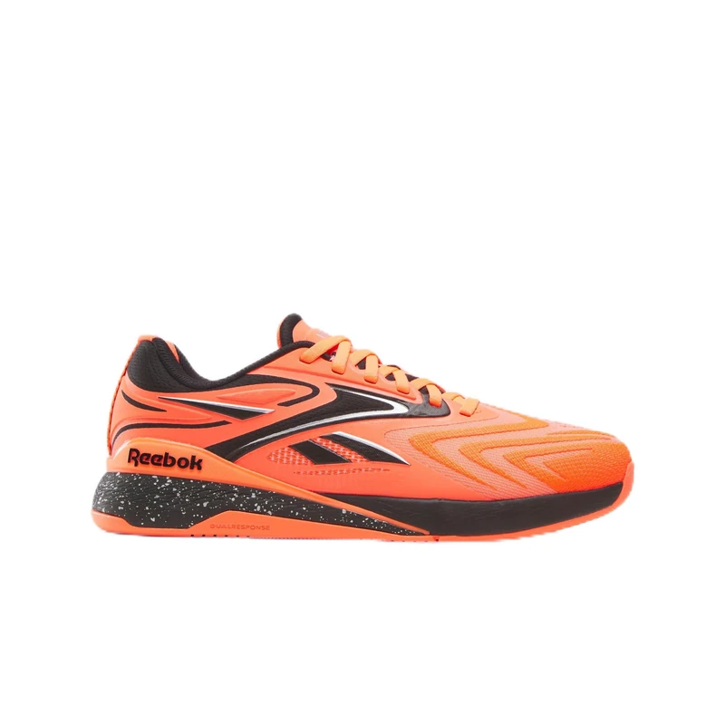 Reebok Unisex Nano X5 Edge Trainers, Flash Orange/FTWR White/Black, 40 EU