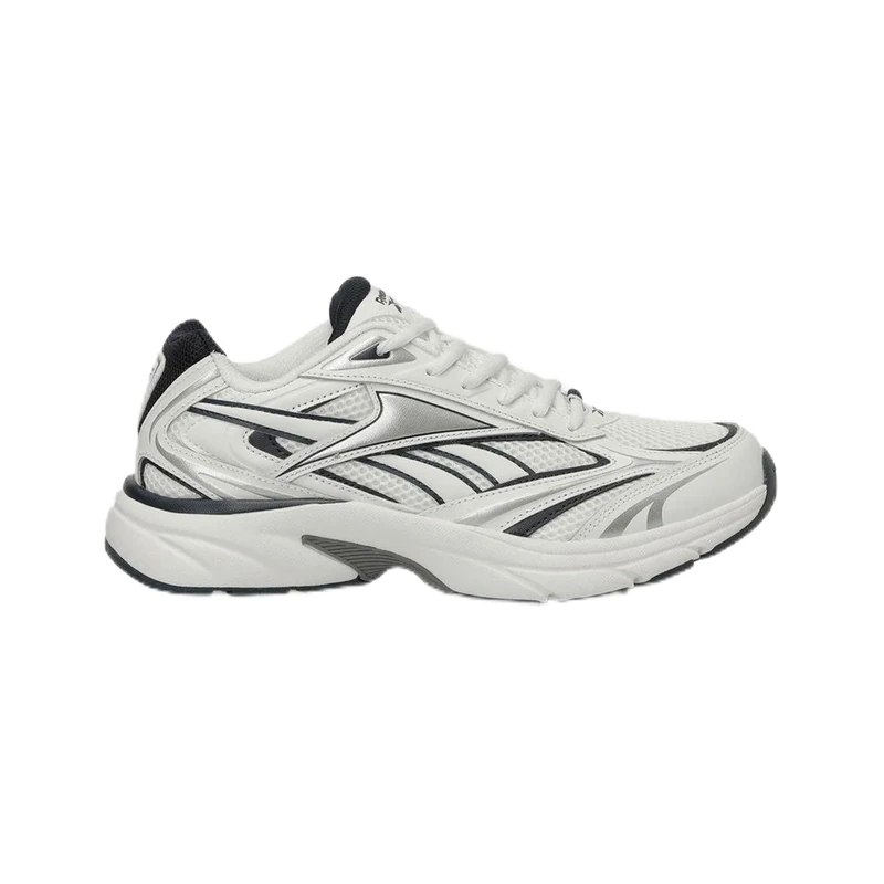 Reebok Men's Belwave Trainers, White/Silver/Vector Navy, 39 EU