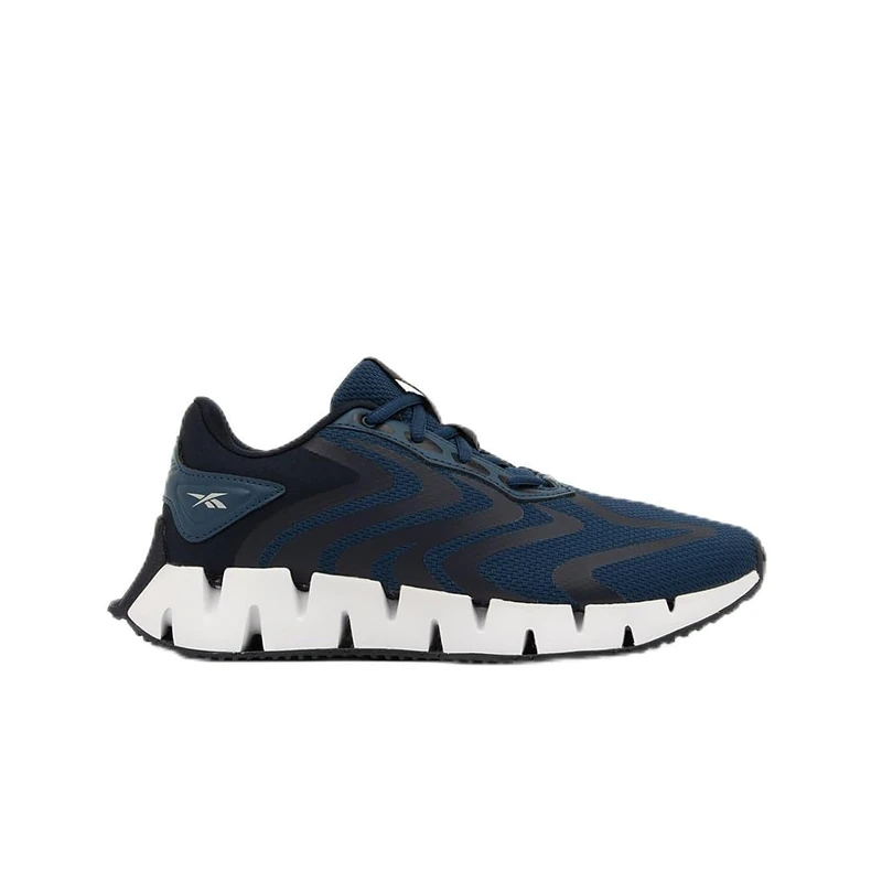 Reebok Unisex Zig Rise Trainers, Batik Blue/White/Black, 43 EU