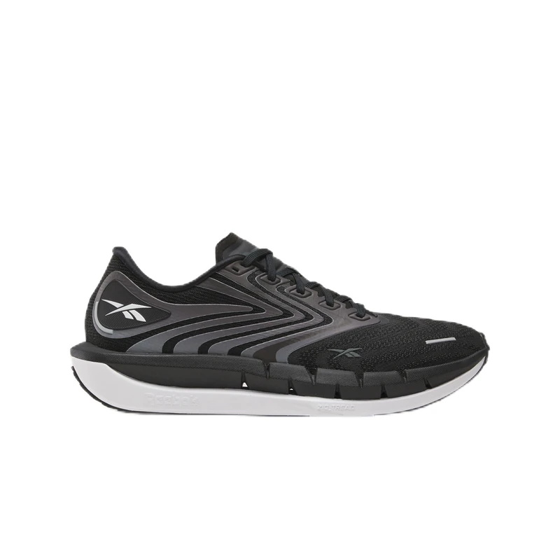 Reebok Men's Floatzig Tread Trainers, Black/White, 40.5 EU