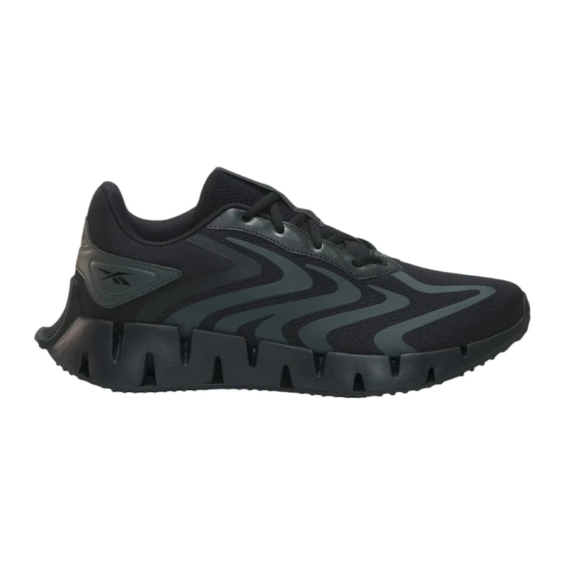 Reebok Unisex Zig Rise Trainers, Black/Grey 6, 44 EU
