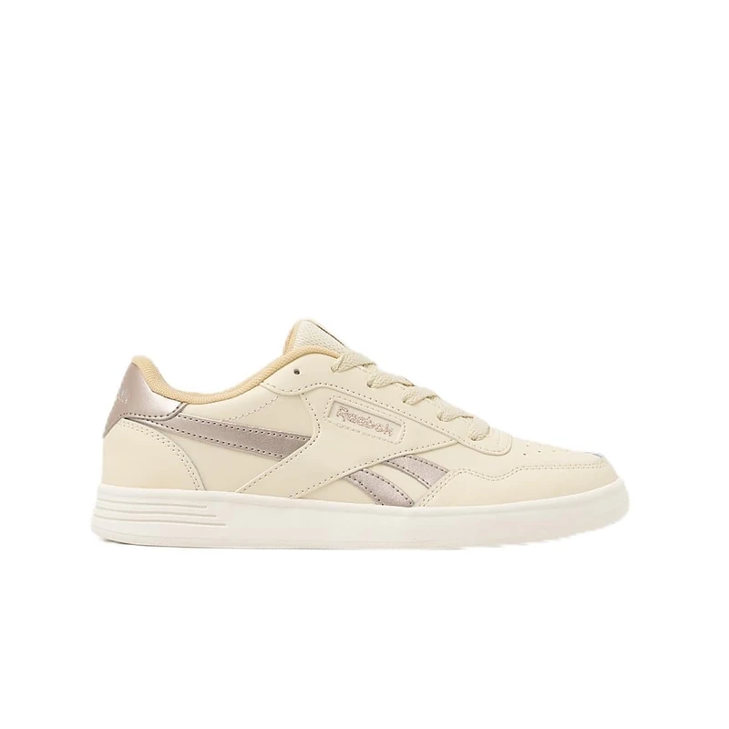Reebok Women's Court Advance Trainers, Aged Beige/Simple Beige/Chalk, 44.5 EU