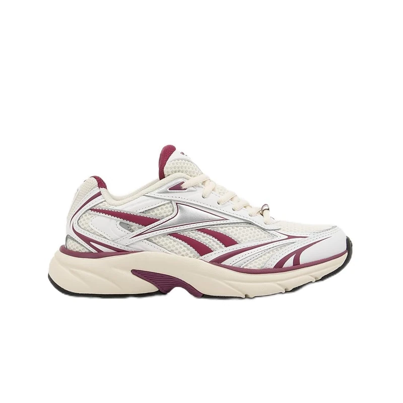Reebok Women's Belwave Trainers, White/Chalk/Very Berry, 38.5 EU