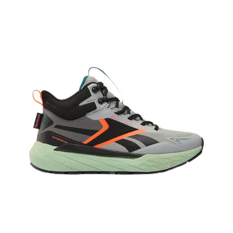 Reebok Base Trail Mid, Men's Shoes, Grey 2 Black Orange Flare, 11.5 UK