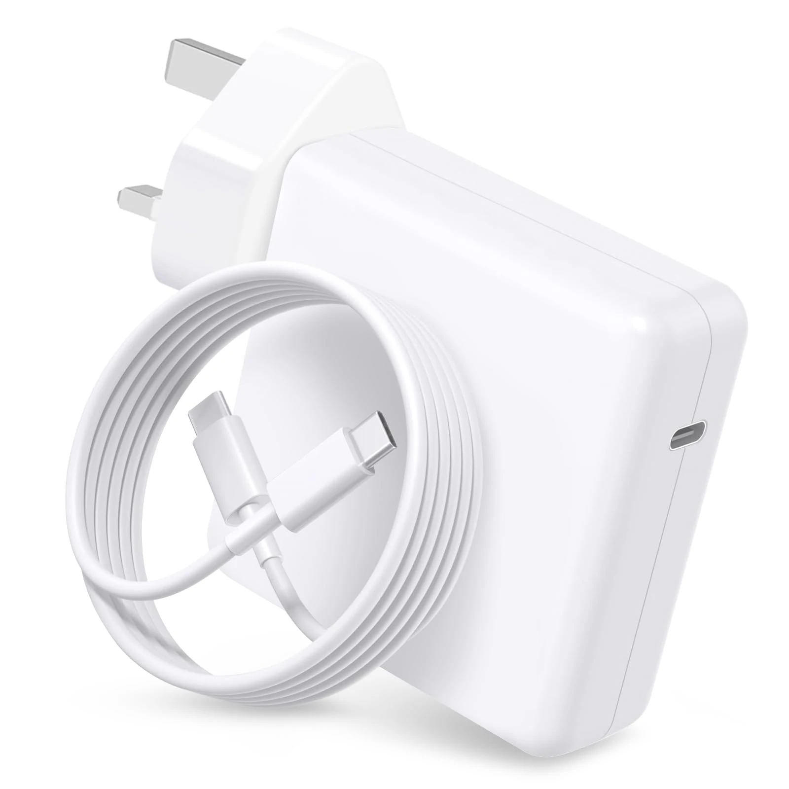 YBXYJQT 100W USB C Fast Charger Compatible with Mac Book Air Pro 13 14 15 16 inch 2024 2023 2022 2021 2020, M1 M2 M3 Mac Laptop,Power Adapter Charging for All Type C Devices,include 1.8M Cable