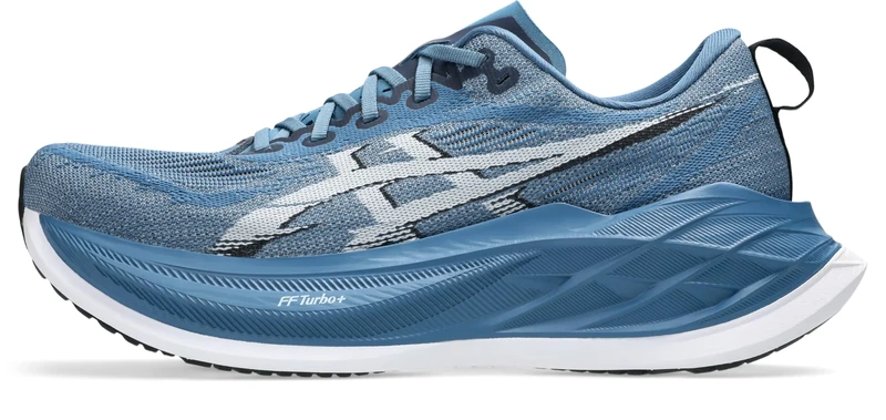 ASICS Unisex Adult SUPERBLAST Running Shoes, Winter Sea/White, 10 UK