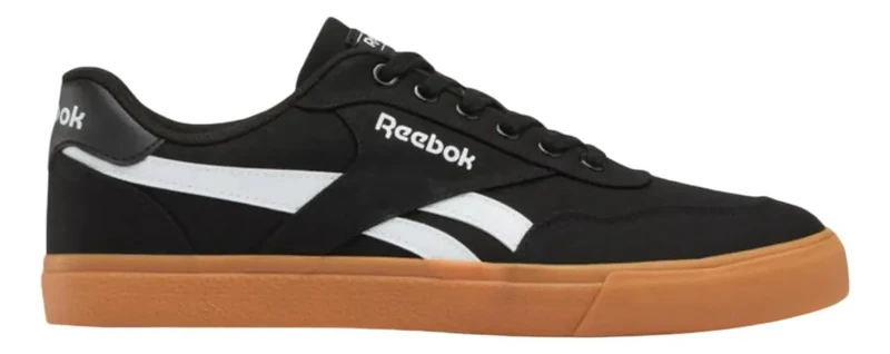 Reebok Men's Short Advance Vulc Basketball, Jet Black Bright White Tan, 6.5 UK