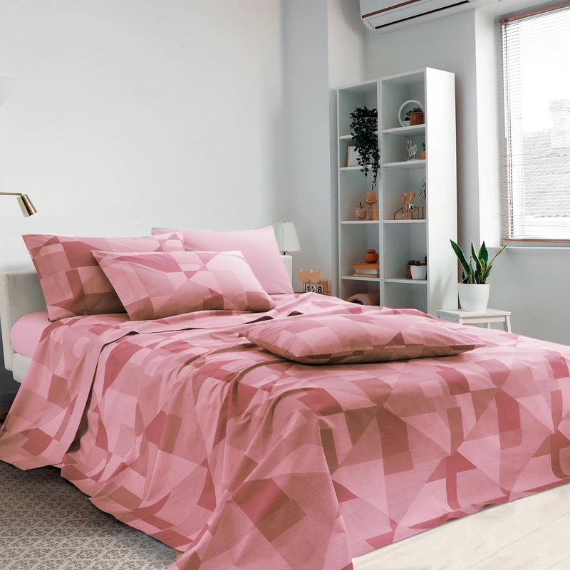 Gabel Geometrias Complete Bedding Set for Double Bed