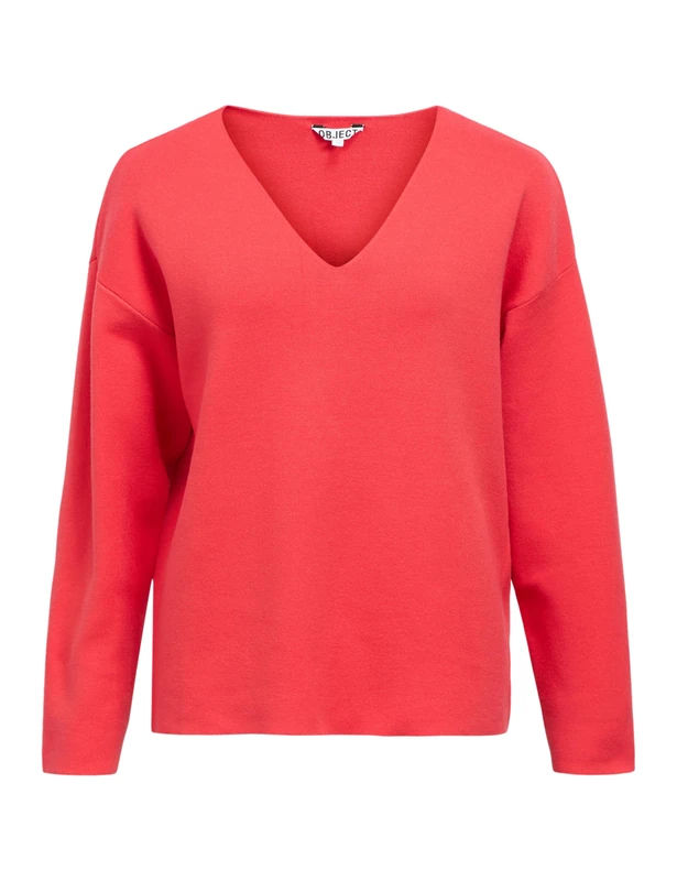 Object Objreynard Noos V-Neck Pullover