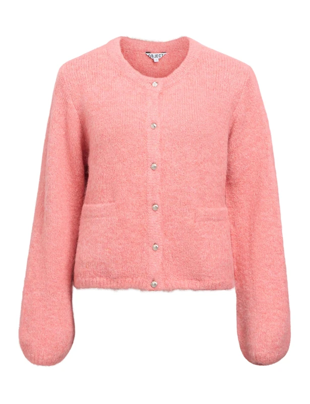 Object Objsaggia Re L/S Knit Cardigan Noos