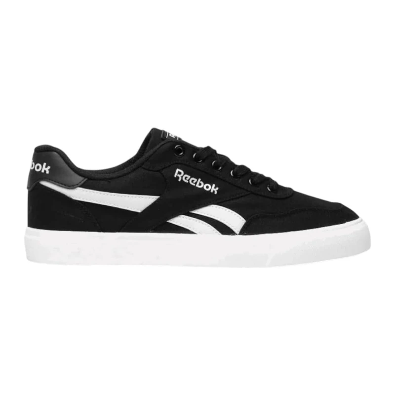 Reebok Men's Court Advance Vulc Trainers, Black/Whisper White, 45.5 EU