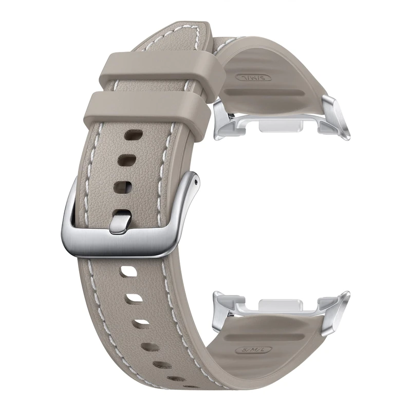 Samsung Galaxy Official Adjustable Hybrid Band for Watch8 and Watch8 Classic in Taupe