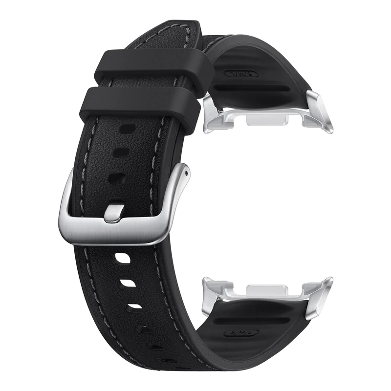 Samsung Galaxy Official Adjustable Hybrid Band for Watch8 and Watch8 Classic in Black