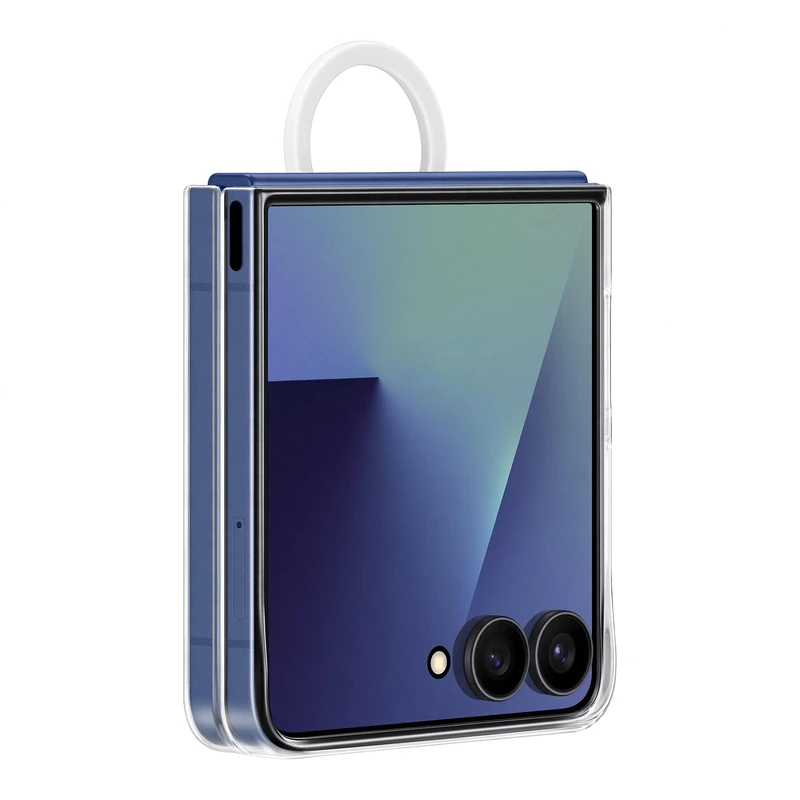 Samsung Galaxy Official Clear Ring Case for Galaxy Z Flip7 in Transparent