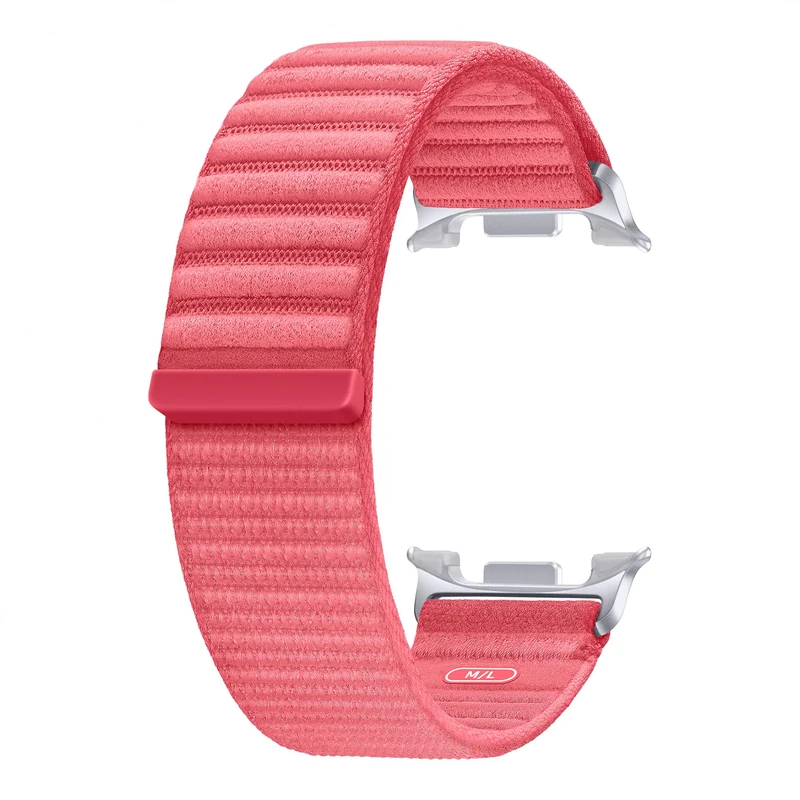 Samsung Galaxy Official Fabric Band (M-L) for Watch8 and Watch8 Classic in Red