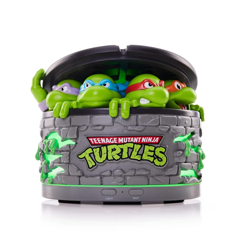 Numskull Teenage Mutant Ninja Turtles Sewer Oil Diffuser – LED Aroma Humidifier – USB Powered – Official TMNT Merchandise - Image 1
