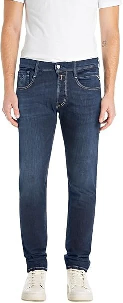 Replay Men's M914y Jeans, Dark Blue (007), 33W x 32L
