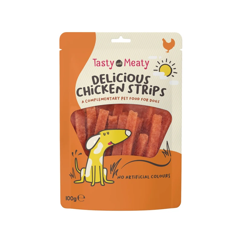 Tasty & Meaty - Chicken Strips 100g x 16