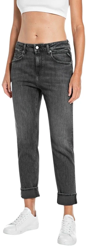 Replay Women's Jeans, 097 Dark Grey, 25W/32L