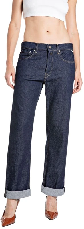 Replay Women's Wa532 Jeans, 007 Dark Blue, 31W x 28L