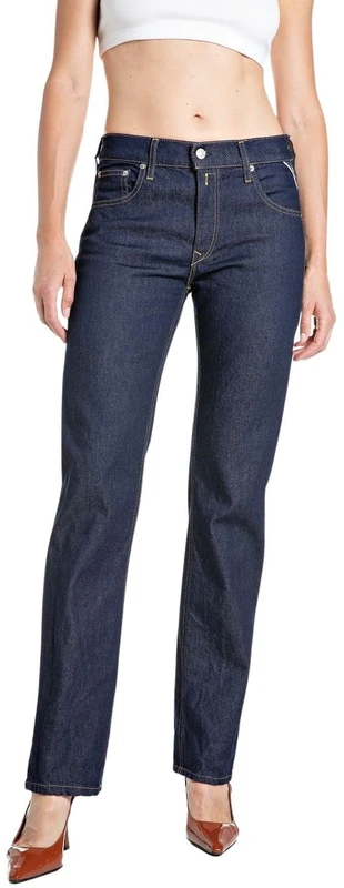 Replay Women's Jeans, 007 Dark Blue, 27W/30L