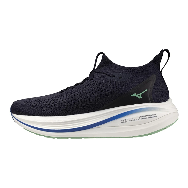Mizuno Men's Mizuno Neo Vista 2 Men's, Baritone Blue-Frozen Emerald, 7.5