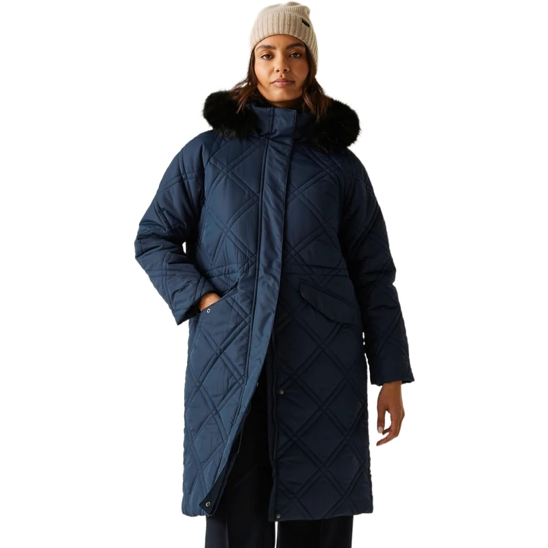 Regatta Womens Freyla Quilted Jacket - Insulated Winter Coat