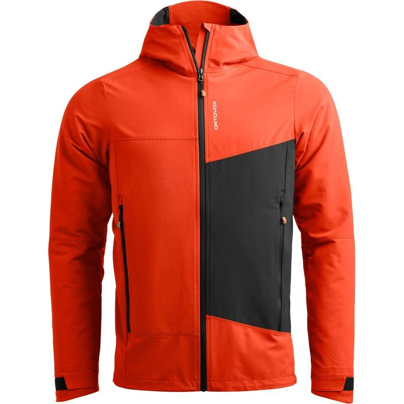 SECEDA SOFTSHELL JACKET M C: hot orange S: XXL