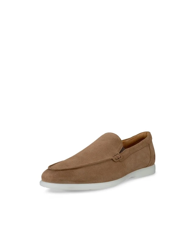 ECCO Men's Loafers Metropole Verona Loafer, Camel, 12.5