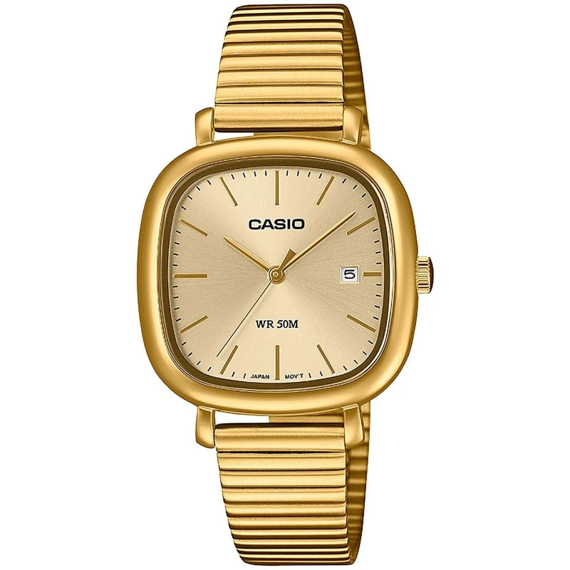 Casio B166D Watch Gold 36.7 x 30 x 7 mm