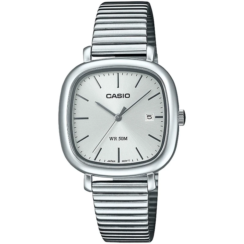 Casio B166D Watch White/Silver 36.7 x 30 x 7 mm