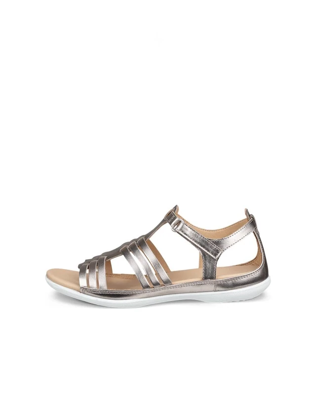 ECCO Women's FLASH Roman Sandal, Pure Cashmere, 8.5