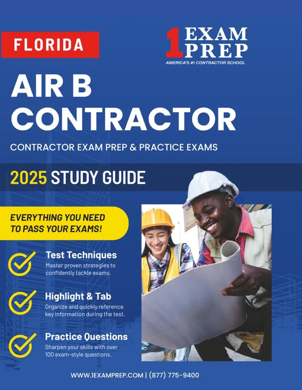 2025 Florida Air B Contractor Exam: Contractor Exam Preparation & Practice Exams