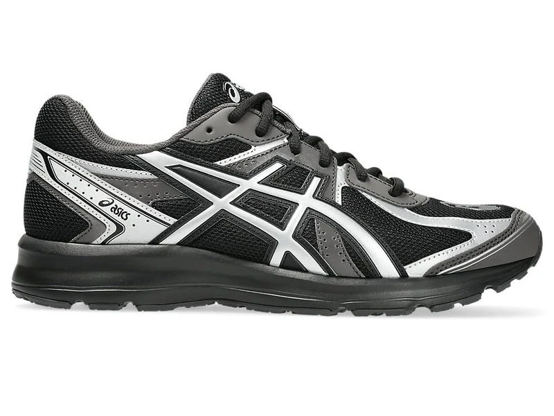 Asics Jog 100s Men's Trainers, Black Pure Silver, 10 UK