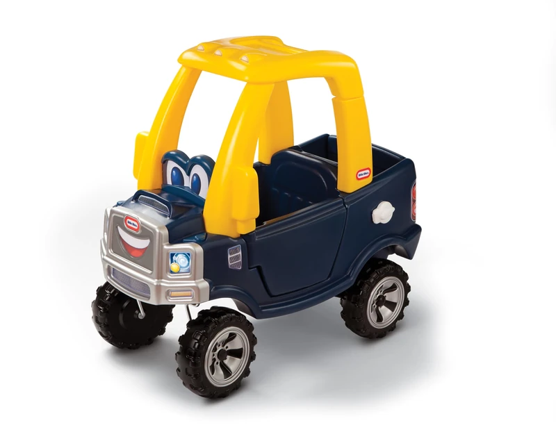 little tikes Cozy Truck - Ride-On with Removable Floorboard, Toy Truck for Toddlers, with Working Door & Horn, Encourages Creative Play, Suitable for Ages 18 Months to 5 Years - Image 1