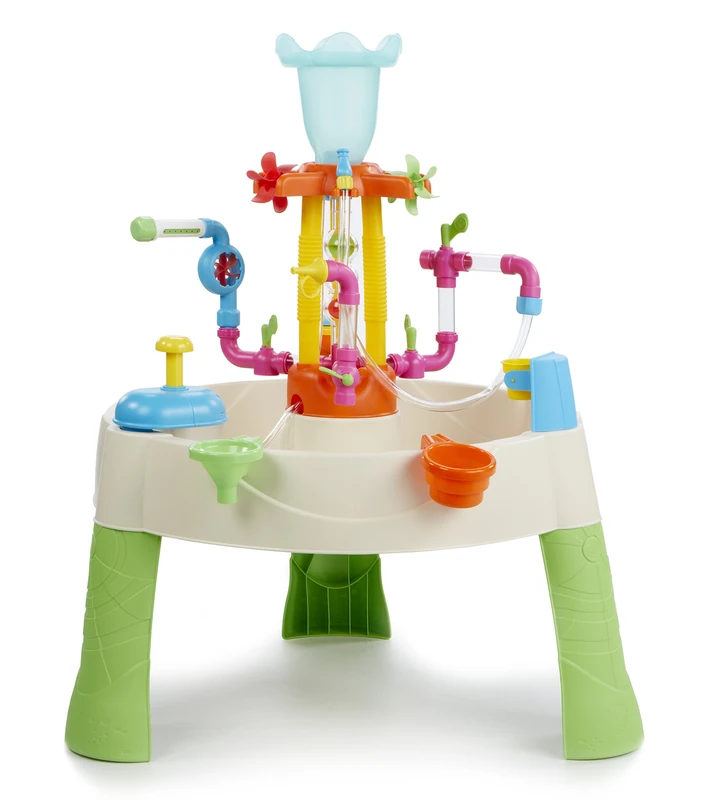 little tikes Fountain Factory Water Table - Outdoor Garden Toy, Safe & Portable Kids Table - Sensory Toy for Garden Games, Encourages Creative Play, For Ages 24 Months+
