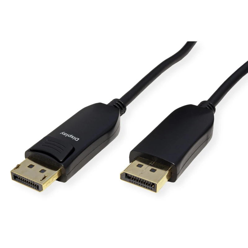 ROLINE DisplayPort v2.1 Cable (AOC), 10K@60Hz, 54Gbit/s, UHBR13.5, ST/ST, 20 m