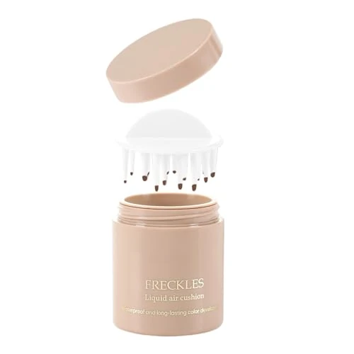 Natural Freckle Pen - Waterproof Liquid Air Cushion Dot Pen | Natural Looking False Freckle Machine for Women Waterproof Ink Durable Dirty Makeup Briefma
