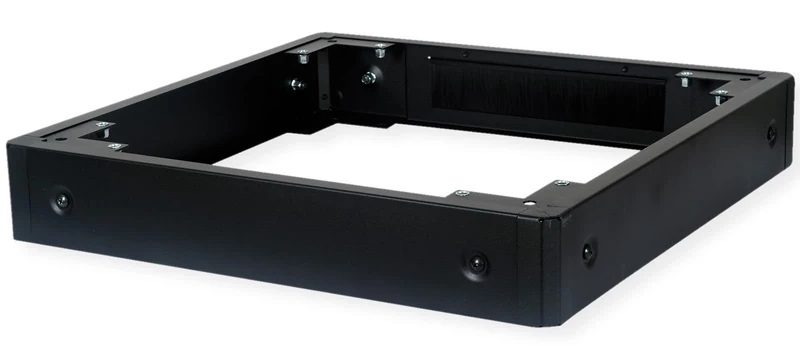 ROLINE Base for Network Cabinet, 600 x 600 W x D, Black