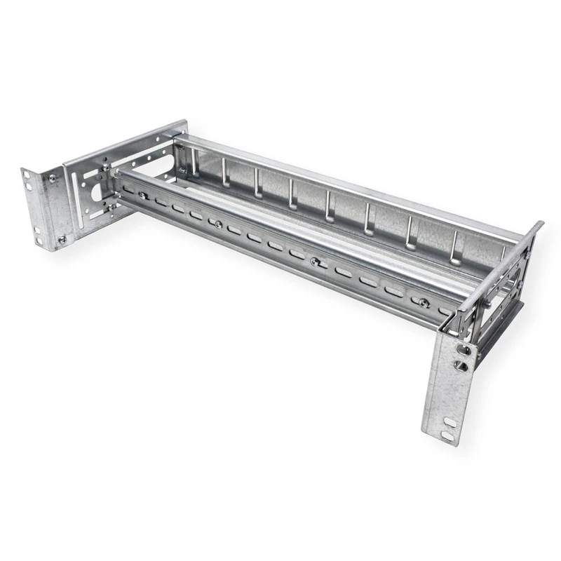 ROLINE Bracket for DIN Rail 19 Inches, 4 U, 175 x 483 x 215 (H x W x D)